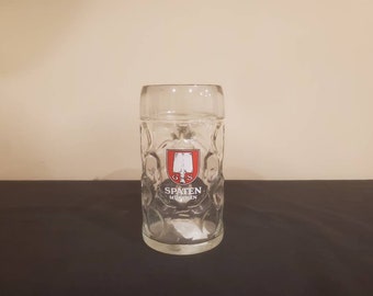 Details about   SPATEN MUNCHEN Half Liter Dimpled German Beer Mug NEW 