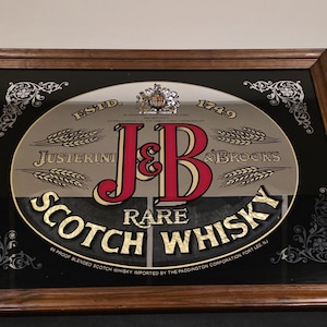 Vintage Whiskey Bar Mirror - Etsy