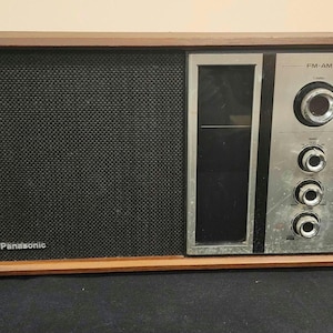 Vintage Panasonic Transistor Radio Model RE-6516 ,Vintage AM/FM Radio