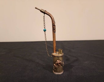 Vintage Asian Inspired Copper Pipe