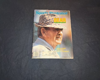 Vintage Sports Illustrated: Paul "Bear" Bryant, November 1981