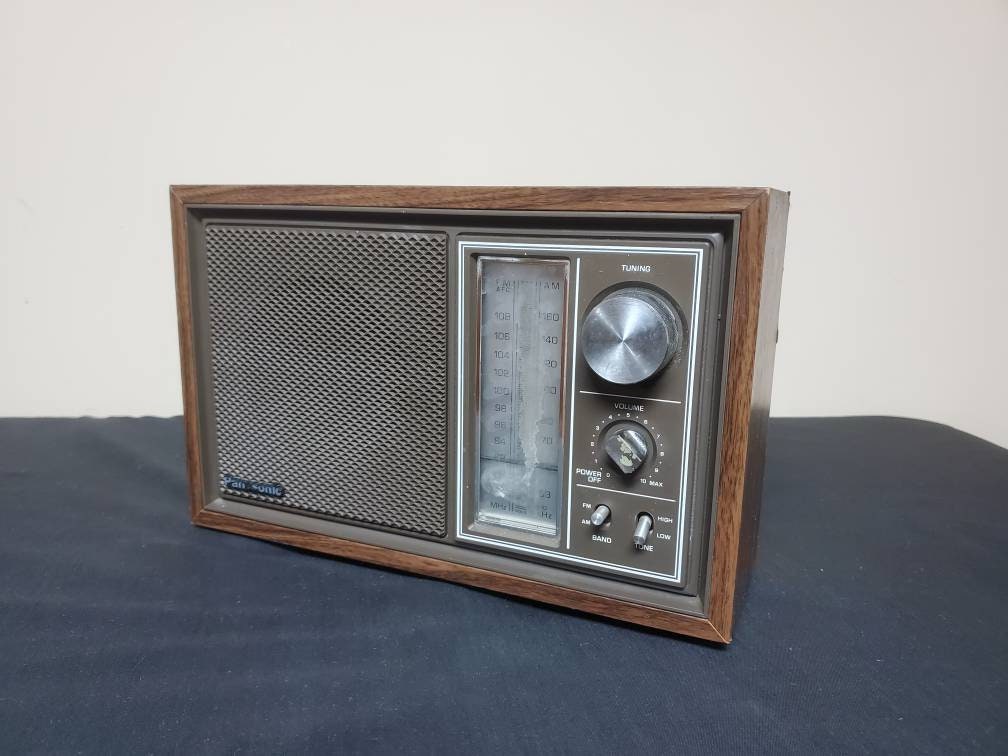 Vintage Panasonic AM/FM Transistor Radio - Model RE-6289 - Etsy