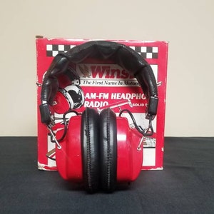 Vintage Winston AM-FM Headphone Radio