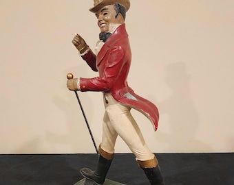 Vintage Johnnie Walker Advertisement Statue, The Striding Man