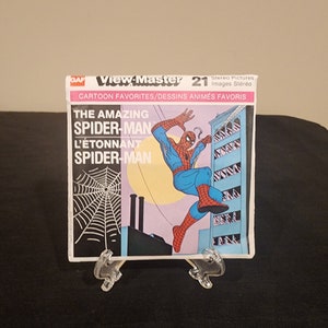 Vintage View Master Reel, View Master Travel Reels, The Amazing Spider Man  View Master Reels