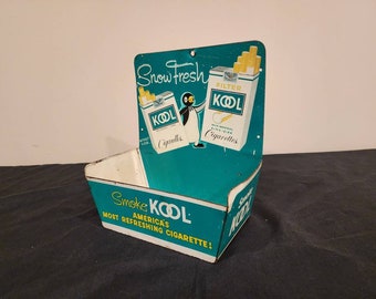 50s KOOL Cigarettes ストアディスプレイ　3点セット Vintage Kool Cigarettes Metal Display: Iconic Advertising - Etsy