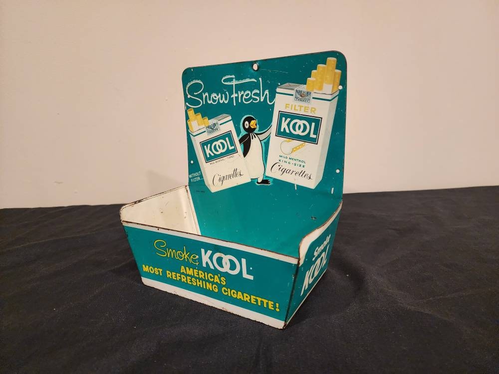 Vintage Kool Cigarettes Metal Display: Iconic Advertising - Etsy