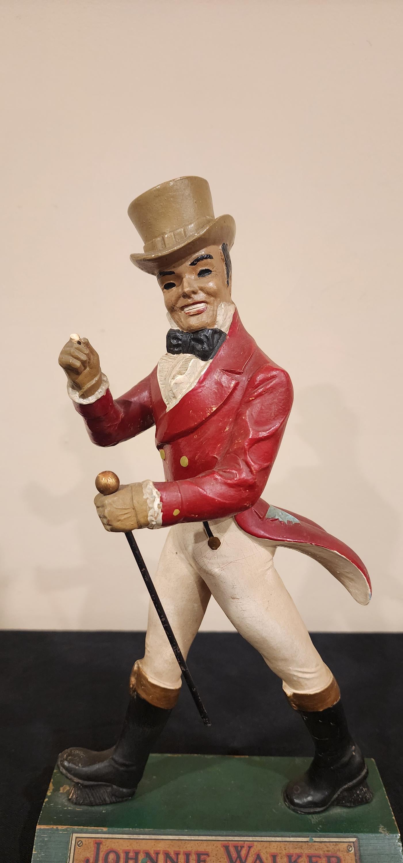 Vintage Johnnie Walker Advertisement Statue, the Striding Man - Etsy