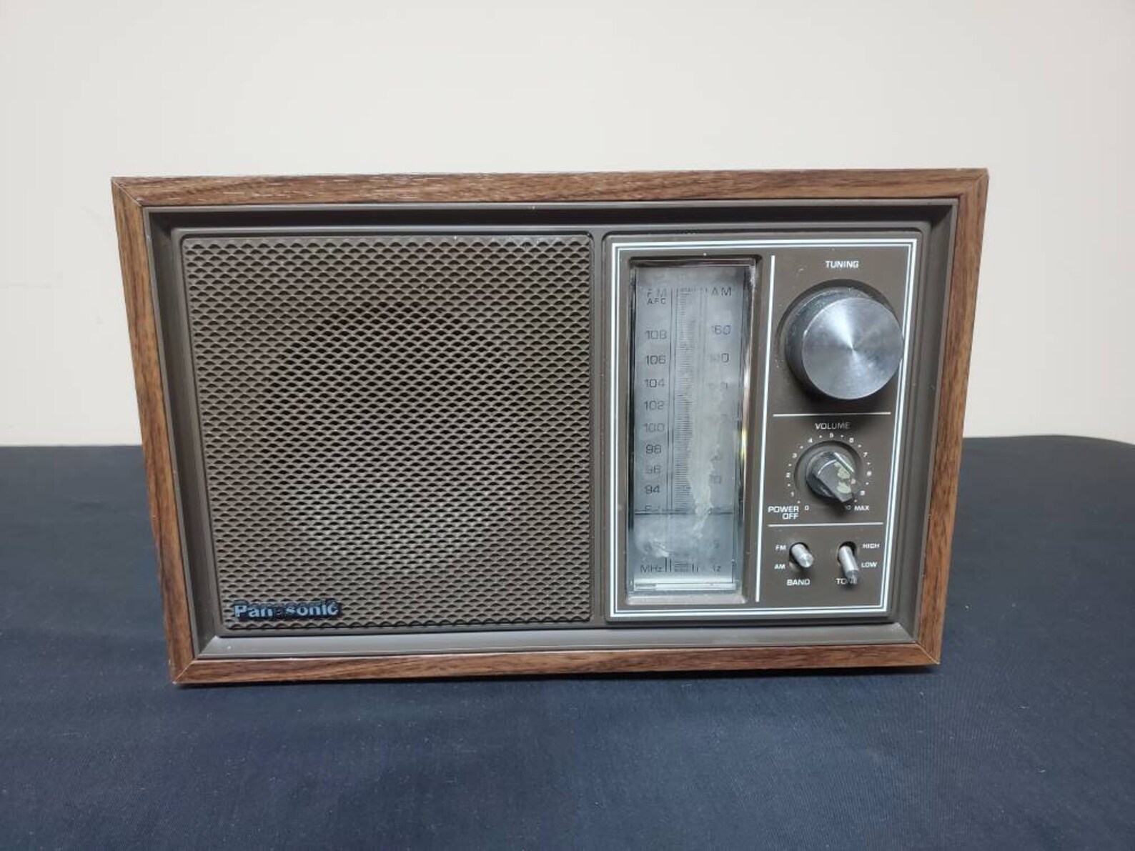 Vintage Panasonic AM/FM Transistor Radio - Model RE-6289 - Etsy