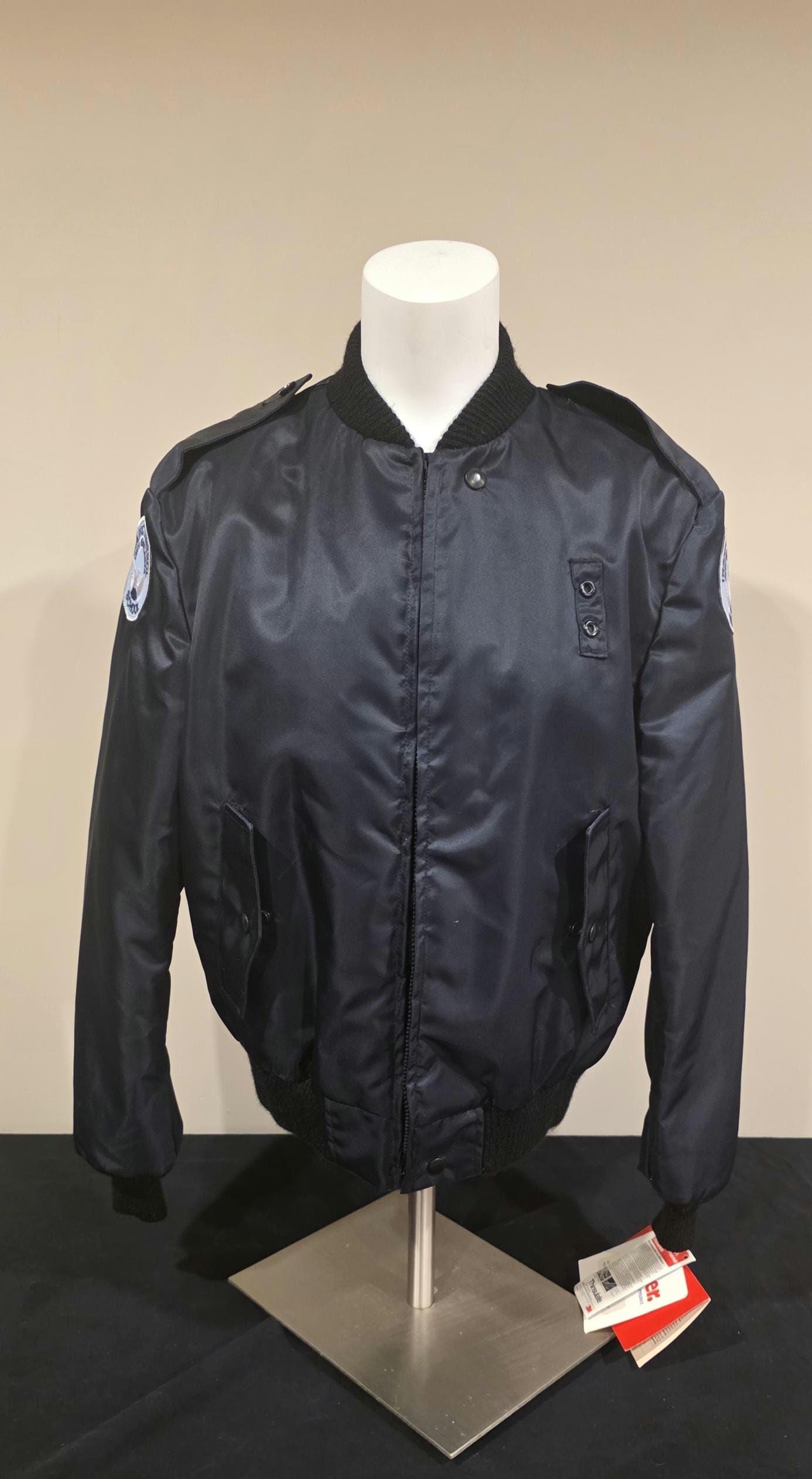Vintage Blauer Police Jacket, Vintage Atlanta Traffic Police