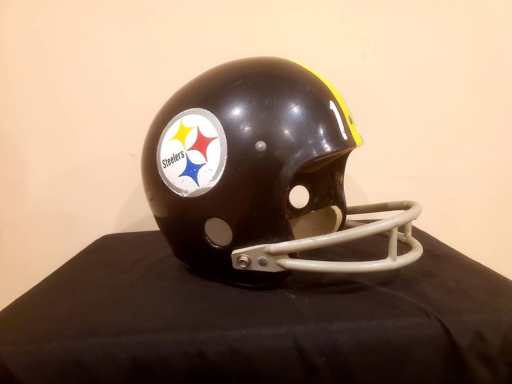 Vintage Steelers Helmet Vintage Football Helmet, Vintage