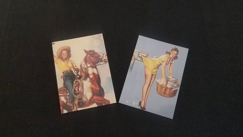 Complete set 1994 90 Gil Elvgren Calendar Pinup Trading cards
