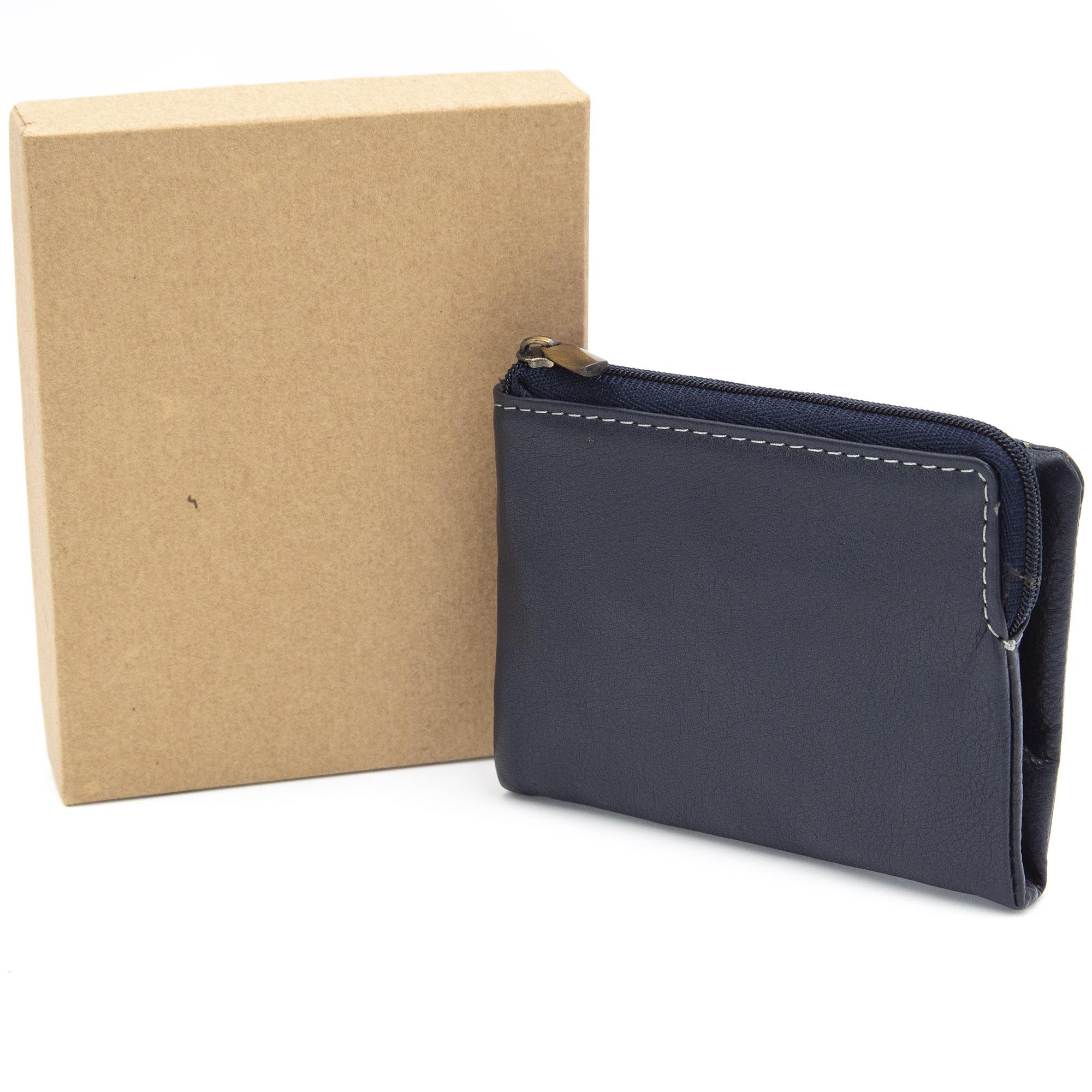 Portafoglio Sottile Samll In Pelle – Donna, Con Tasca Frontale, 6 Scomparti Carte, Blocco RFID, Colore Earthen - 4