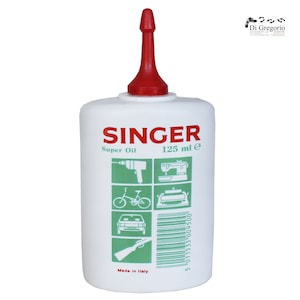 Singer universal lubricant oil for sewing machines 125 ml anti-rust anti-corrosion