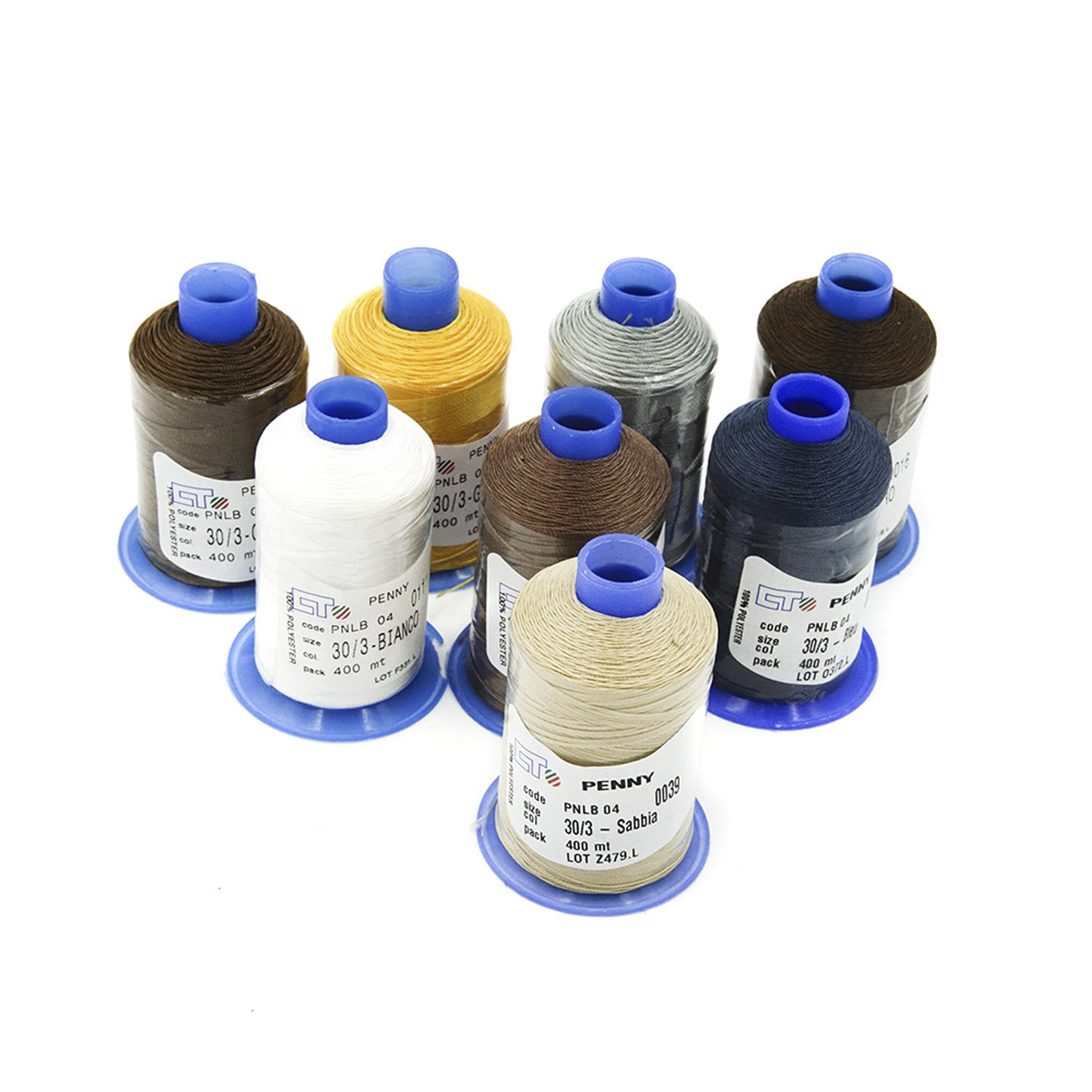 100% high tenacity polyester thread for hand sewing machine leather fabric thickness 30