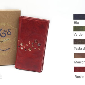 Cartera de piel, monedero, bandolera ajustable y extraíble