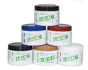 Urad självpolerande salva 200 ml för slätt läder, skor, soffor och bilinredning