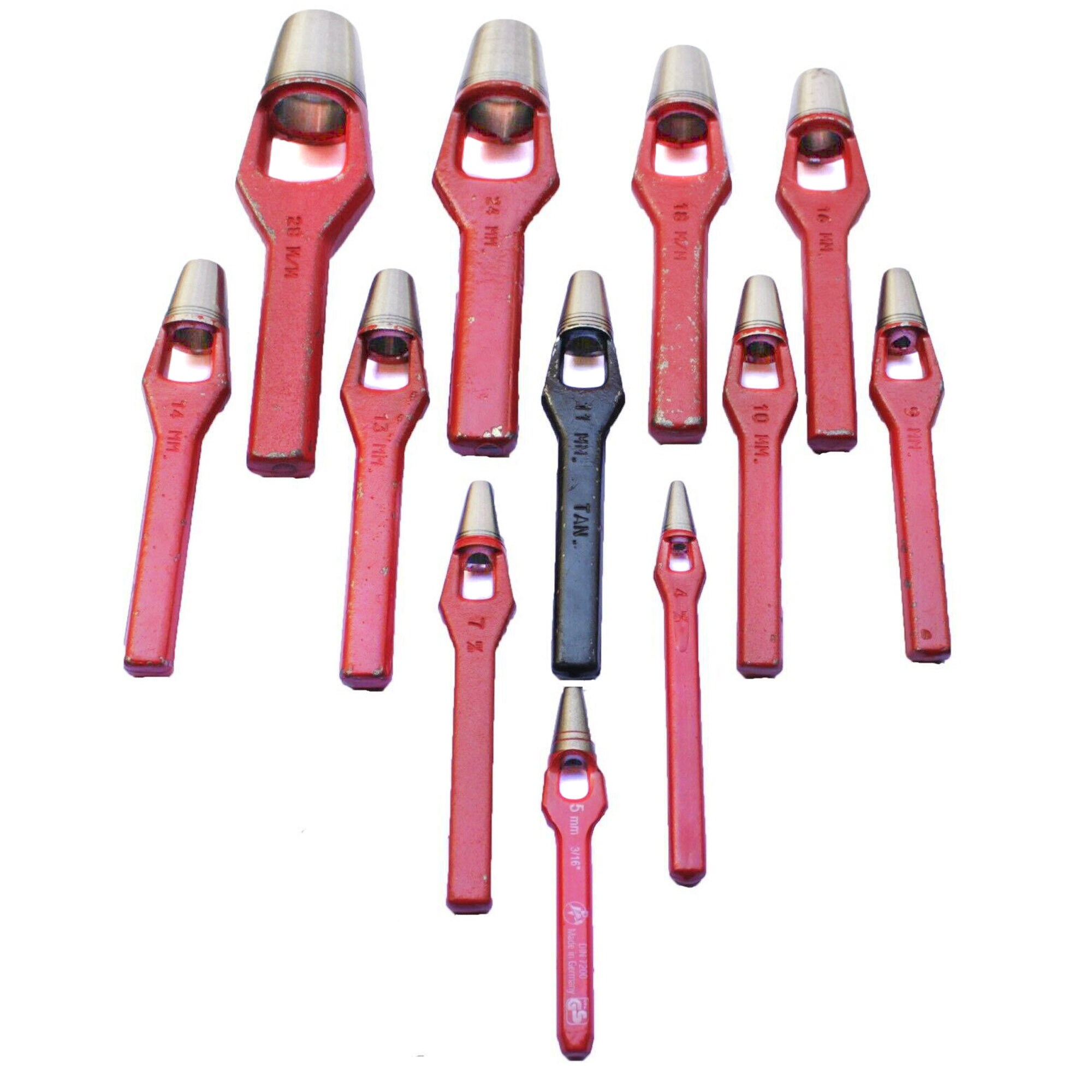 Stampo Per Pelle A Forma Di Fiore HUSHUI - Diametro 45 Mm, In Acciaio Al Carbonio Con Base In Legno, Per Decorazioni Borse E Portachiavi