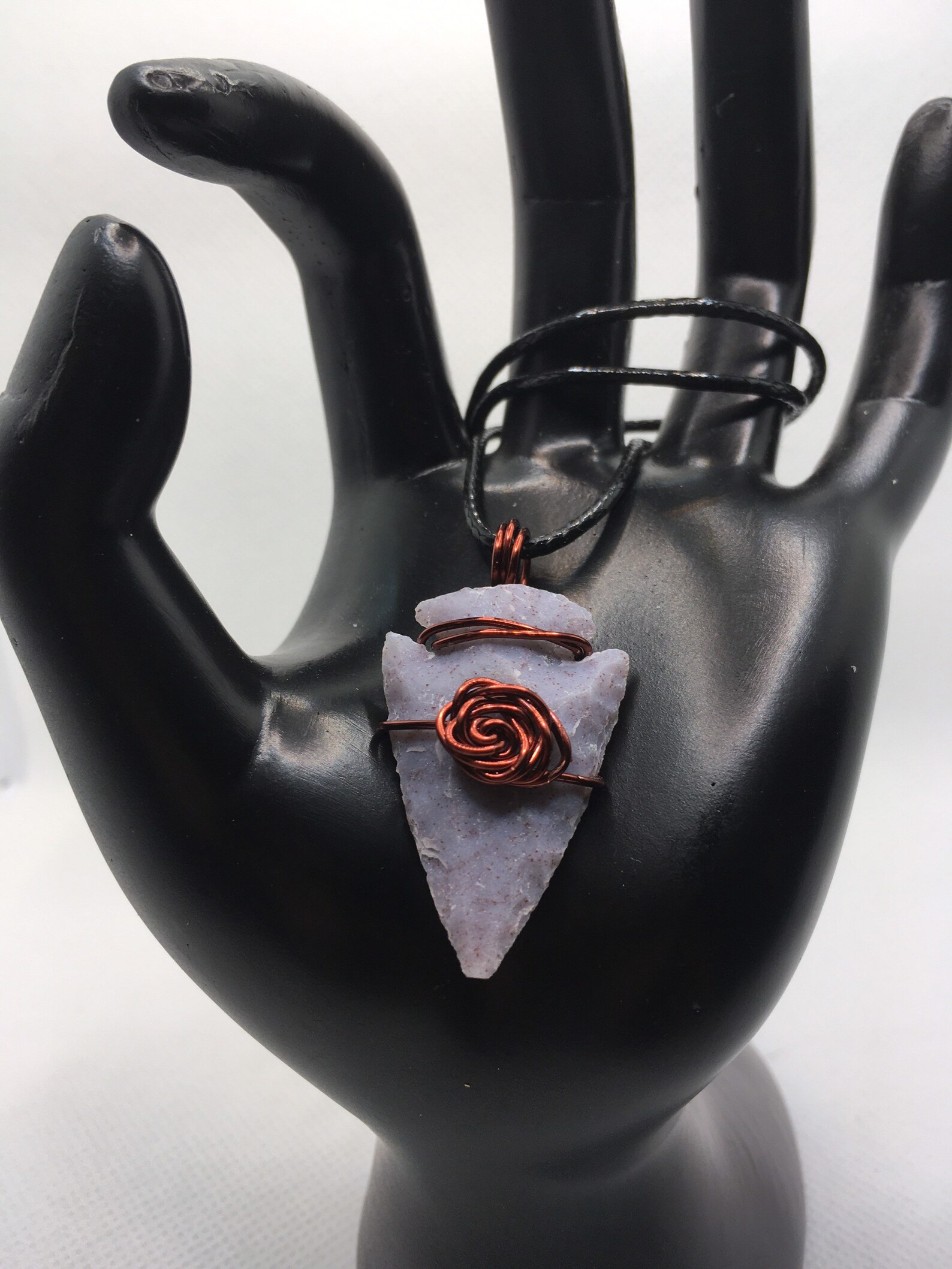 Wire wrapped arrowhead Etsy