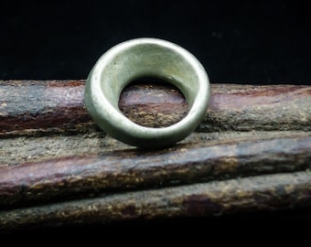 Antique  Burmese Silver Ring--Bagan Period 1044-1325 CE