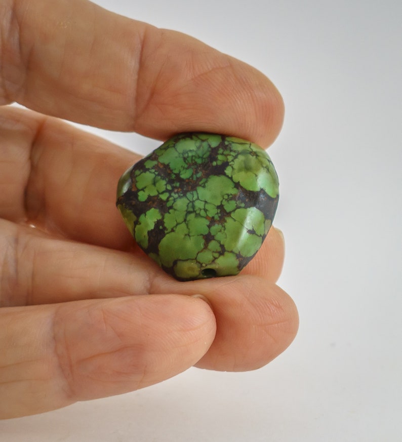 Large Tibetan Turquoise Bead