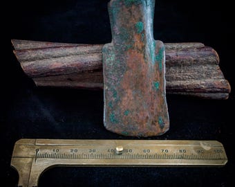 タイの青銅器時代の斧頭/タイの青銅農具 - Etsy 日本