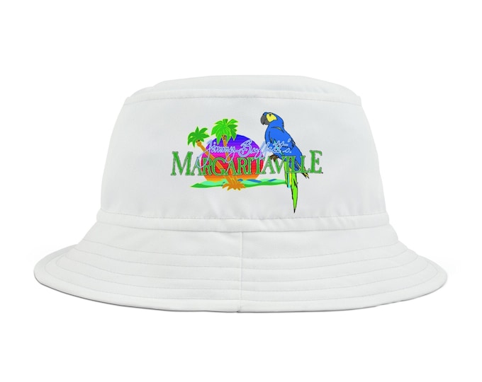 Featured listing image: Jimmy Buffett Margaritaville, Bucket Hat, 2 Sizes