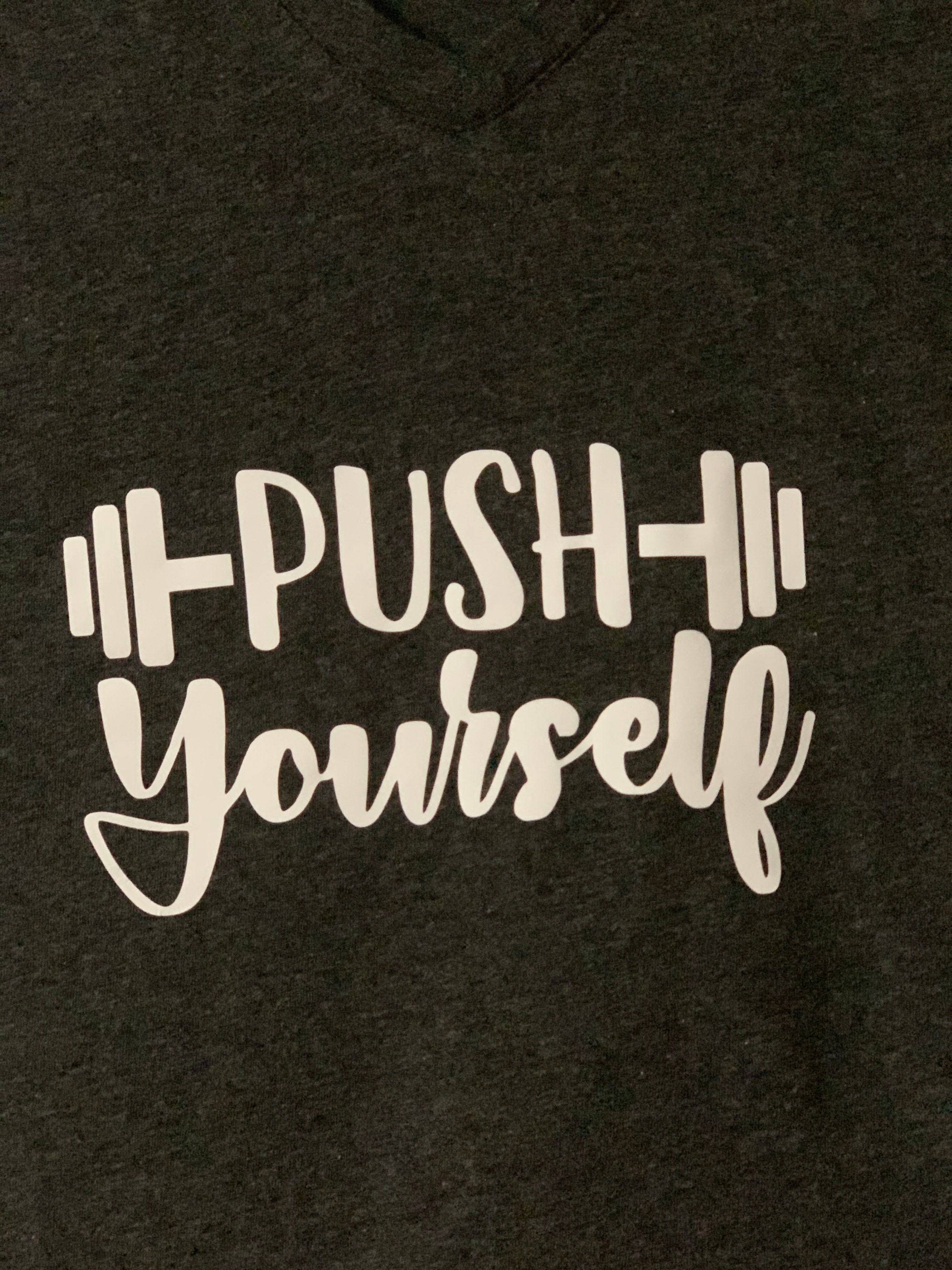 GYM motivational T-shirt workout clothes | Etsy