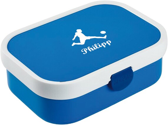 Mepal - Brotdose individuell personalisierbar mit Name & Wunschmotiv z.B. Tiere, Dino, Lunchbox, Pausenbox mit Bento-Einsatz für Schule Kita