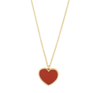 Love actually cheap heart necklace