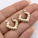 see more listings in the Gold Earrings section