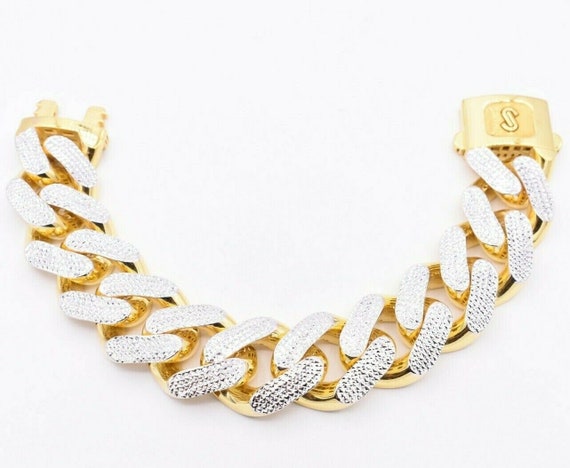 24mm Miami Cuban Diamond Cut Link 
