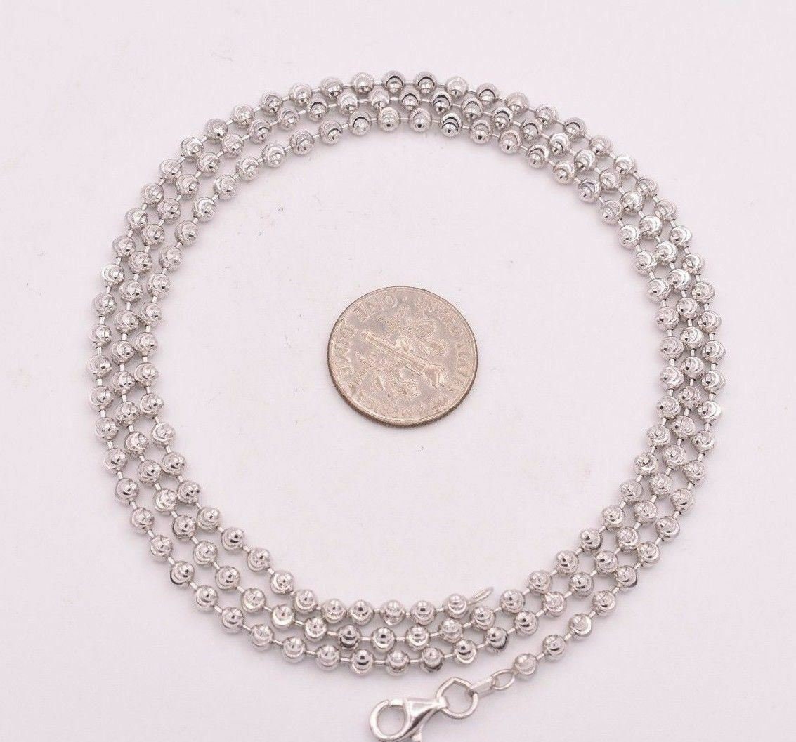 Collana Pietra Di Luna "Eclissi Lunare" Argento