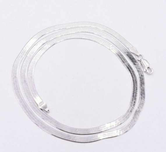 3mm Flexible Herringbone Chain Necklace 