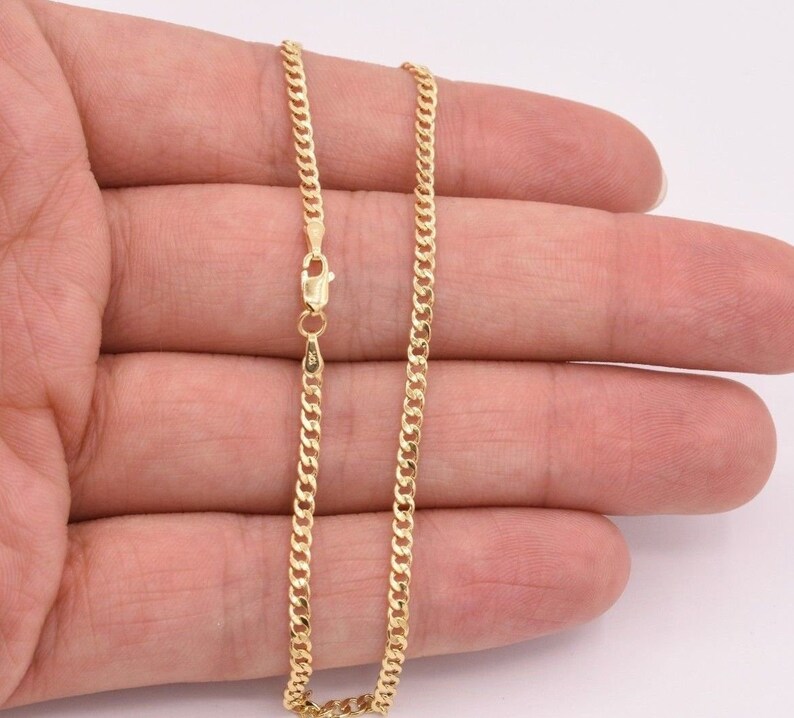 2.5mm Miami Curb Cuban Chain Ankle 