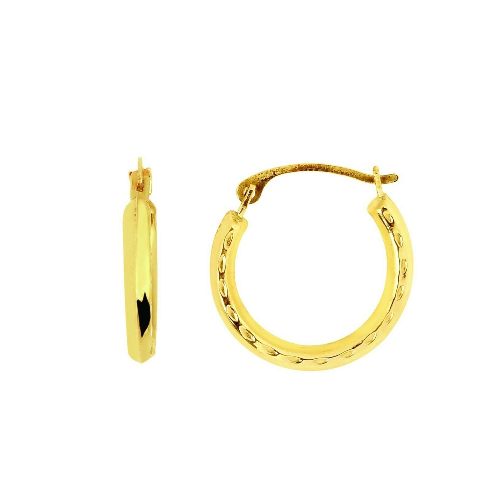 5/8 "poliert Abgestufte Ovale Rückseite An Rückseite Hoop