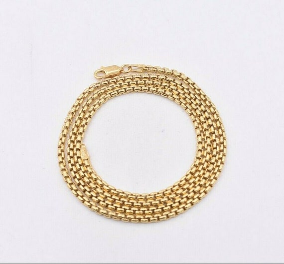 Catena A Palline Placcata Oro 22K: Collana Regolabile In Argento Sterling Fatta A Mano - Italia - Foto 7