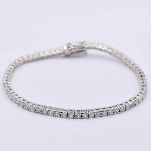 2,5 mm kinderbaby ronde CZ tennisarmband echt sterlingzilver 925