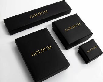 Collana Perline In Argento Sterling 925 Con Agata Nera