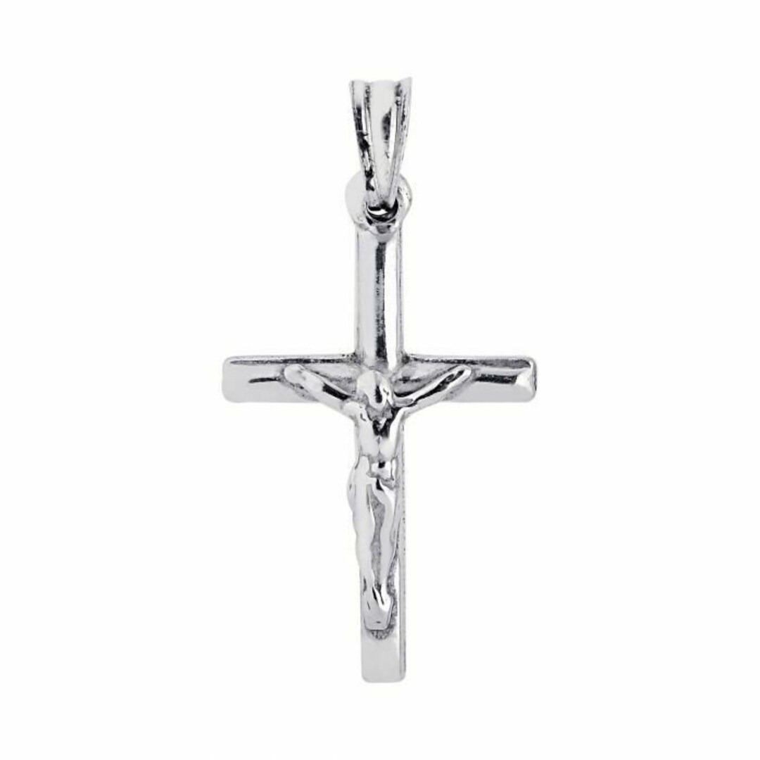 1 1/2" Jesus Crucifix Cross Pendant Real Sterling Silver 925 - Etsy
