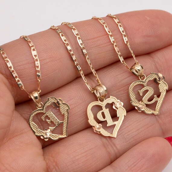 Golden Heart Initial Letter Charm - A-Z Alphabet Dangle Beads For Bracelets And Necklaces