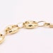 thumbnail image 2 of 10mm Puffed Mariner Anchor Link Chain - 10K Yellow Gold, Made In Italy, Lobster Clasp 2 of 6