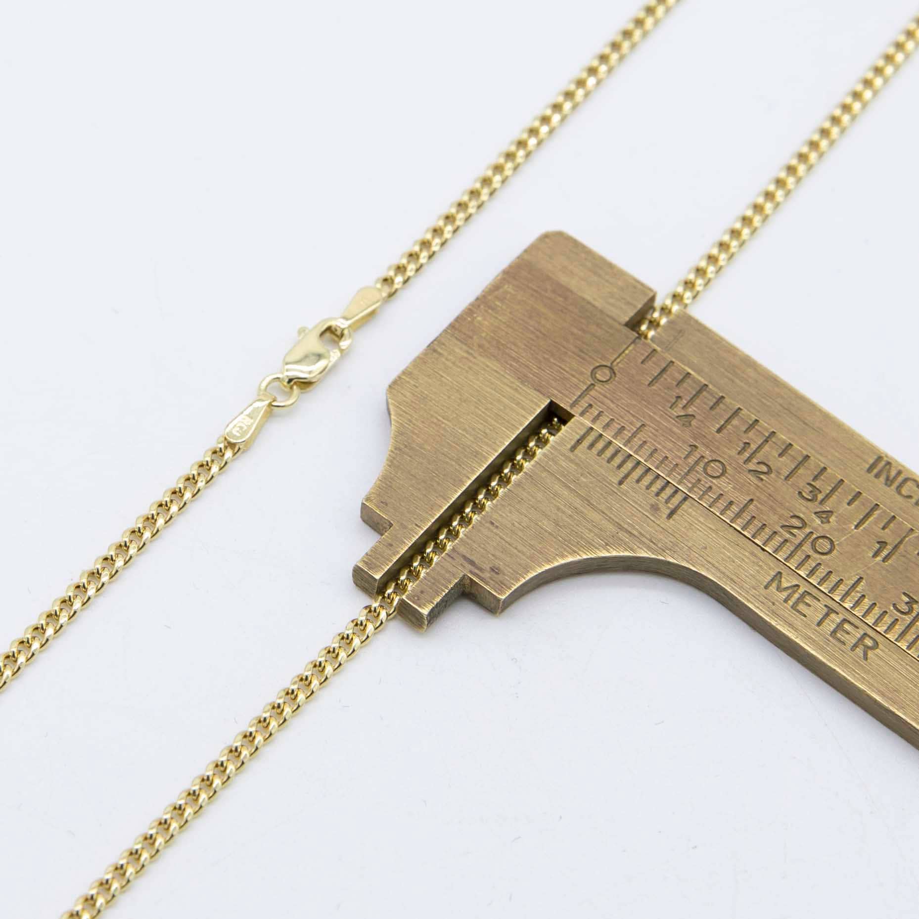 6mm Miami Cuban Royal Link Necklace Chain Real 10K Yellow Gold