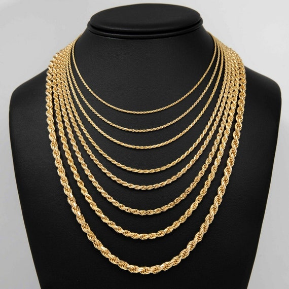 Plain Necklace Fine Chains 3.5 x 2.2mm Craft Chain for Jewellery Making DIY