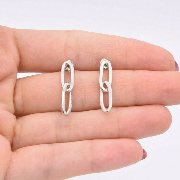 Earrings White Paper Drop Etsy