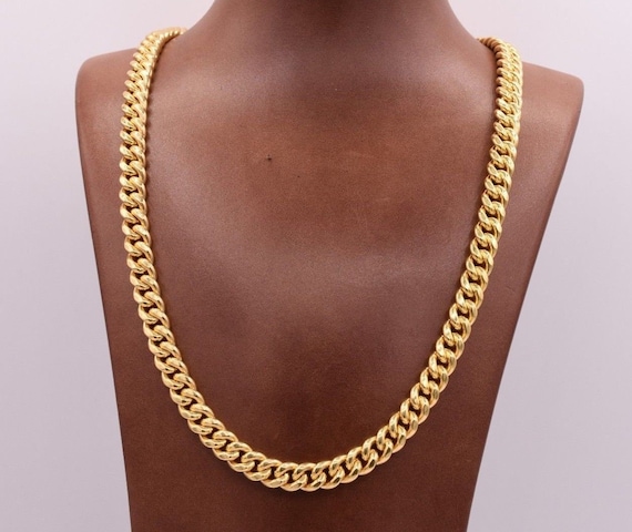 8.5mm Miami Cuban Link Chain Necklace 