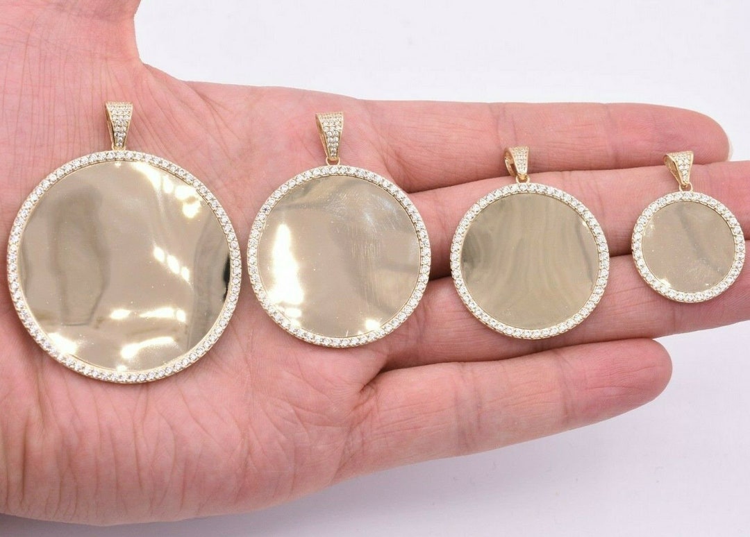 10 K Gold Picture Medallion - Österreich