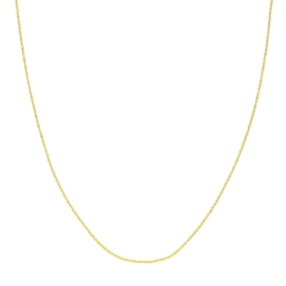 14k Yellow Gold Sparkle Singapore Chain 0.5mm 18-inch length 14k Yellow Gold Sparkle Singapore Chain 0.5mm 18-inch length
