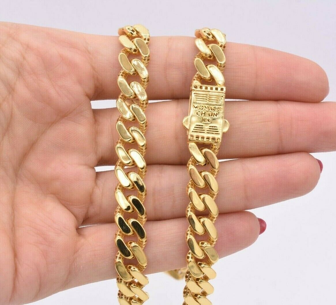 Apzzic キューバンリンクブレスレット アイスアウト マイアミゴールドメッキ ヒップホップ フルキュービックジルコニア プロングダイヤモンドブレスレット ギ アイスアウト キューバリンク ブリングブレスレット バゲット 12mm