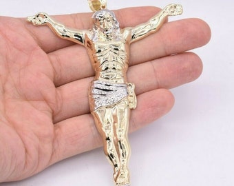 10k Jesus Pendant - Etsy